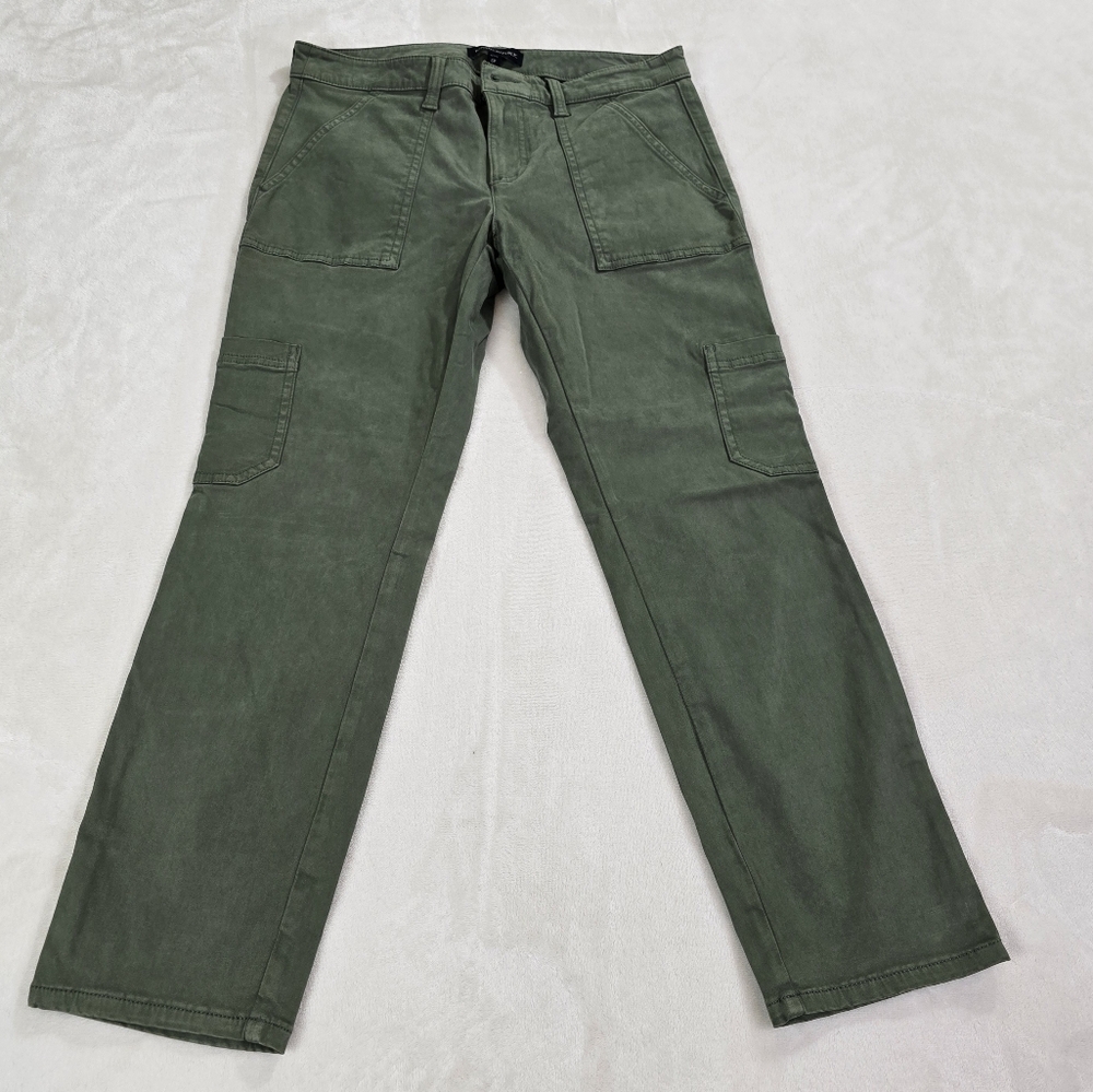 Banana republic Anckle pants army‎ green color 6p
